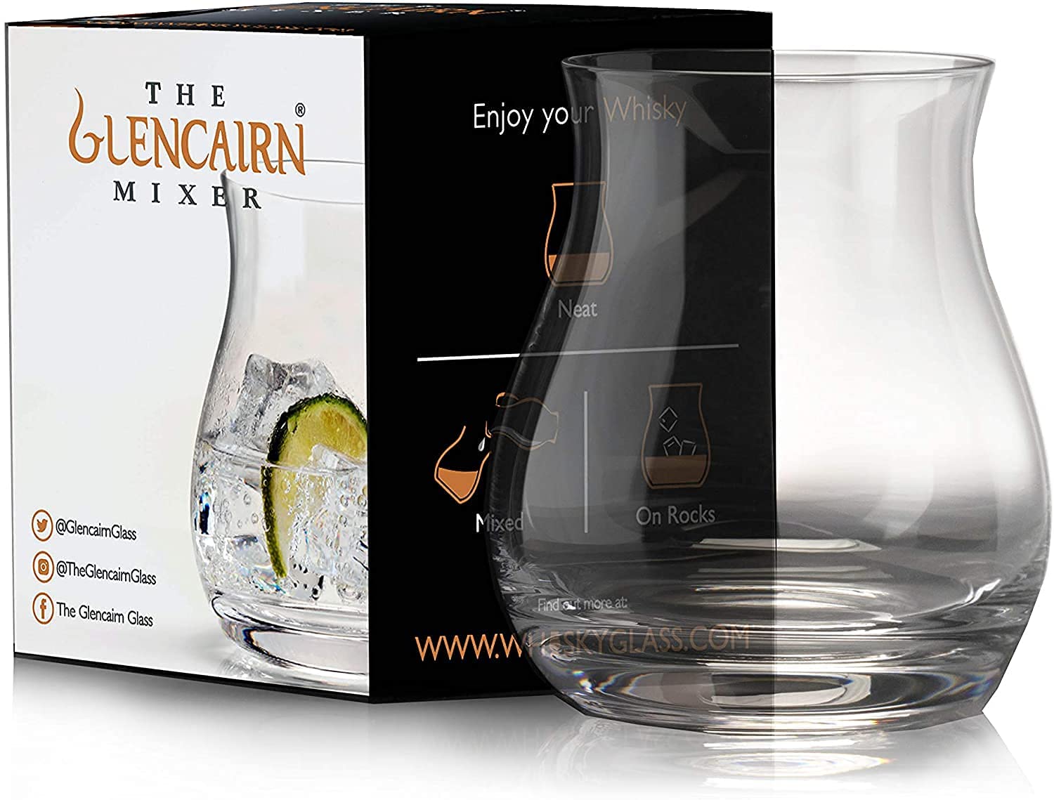 Sklenice Glencairn Glass Mixer v krabičce 0,2 l