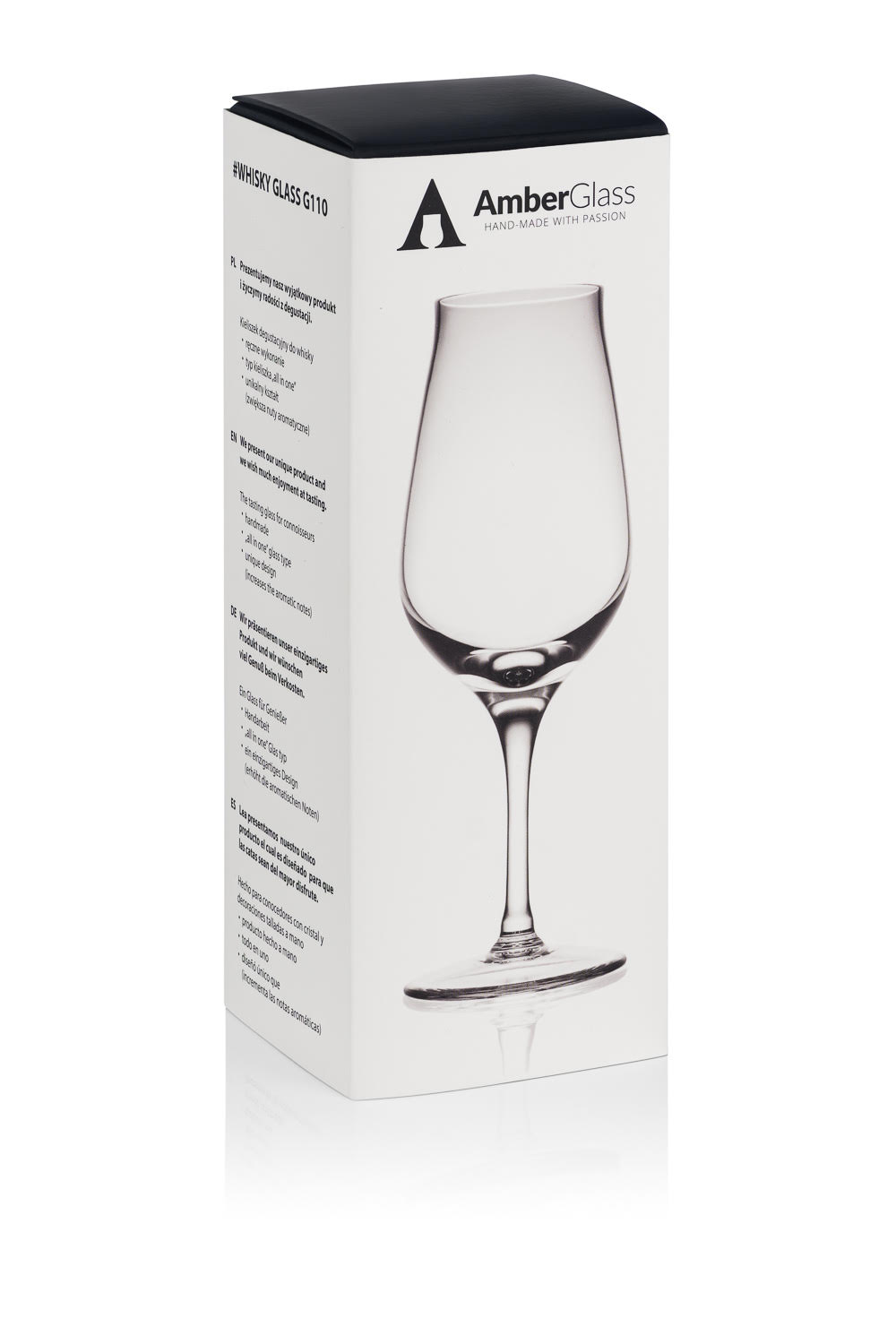 Luxusní sklenice na whisky a rum Amber Glass G110