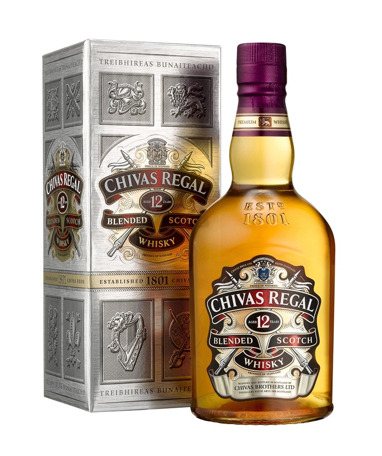 Chivas 12yo 1L 40% (karton)