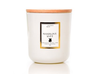 mandlový kvet vonna sojova svicka essence bliss