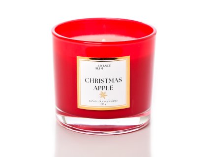christmas apple červená vonna sojova svicka essence bliss 04