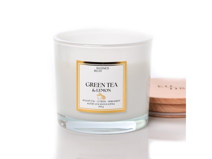 green tea and lemon essence bliss premiova sojova svicka 02