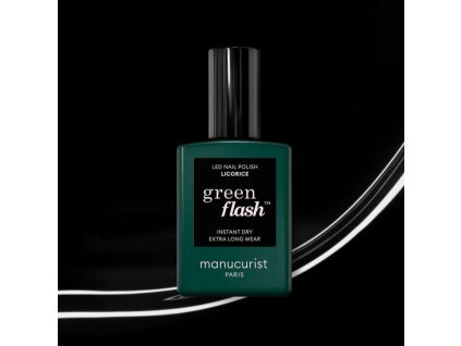 MANUCURIST  Green Flash LED lak LICORICE 15ml