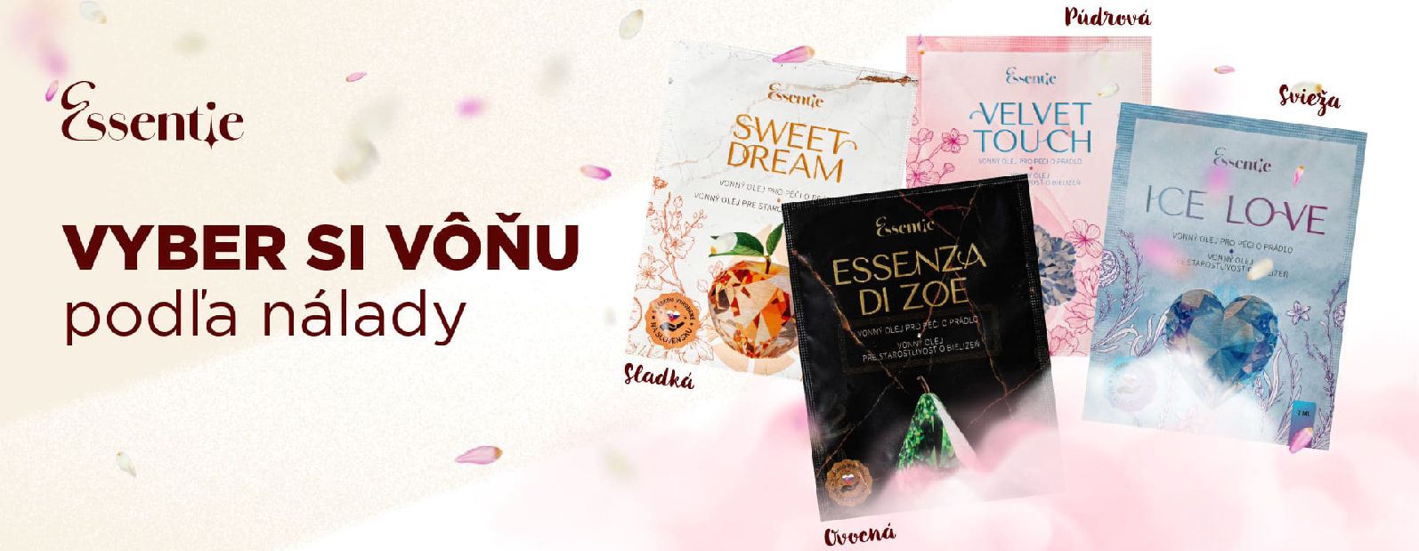 Vzorky - parfum na pranie