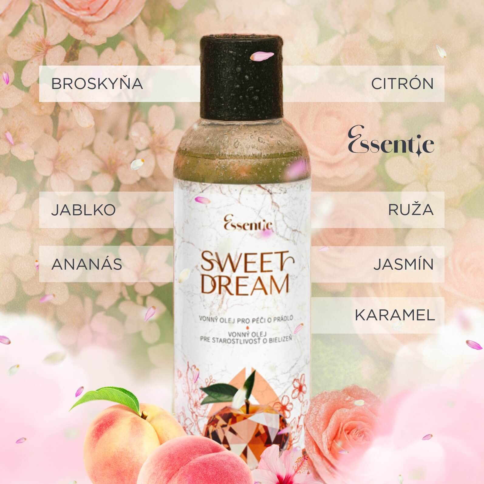 Sweet Dream + Univerzálny prací gél – Essentie
