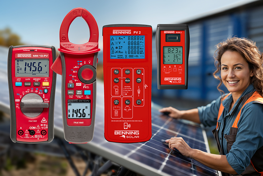 Ucelený sortiment na meranie a diagnostiku FV systémov