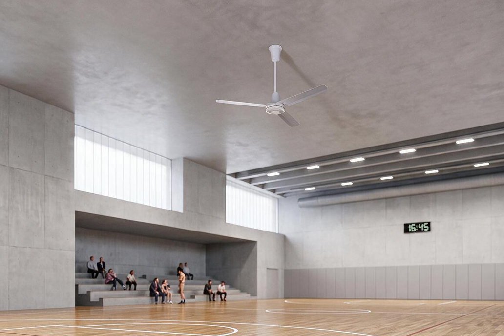 Stropné ventilátory Helios pre príjemnejšiu klímu počas celého roka