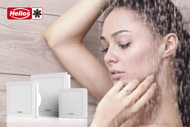 Najtichšie ventilátory Helios s radom dizajnových ocenení