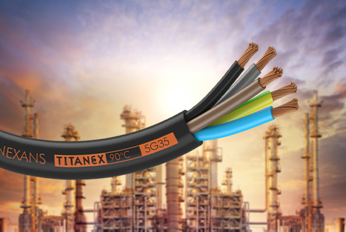Flexibilný kábel pre extrémne podmienky TITANEX®