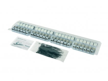 18754 1 modul amj k cat 6 t568b vhodne pro konektory rj45 11 12 100023215