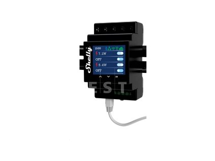 Shelly PRO 4PM Spínací modul na DIN lištu