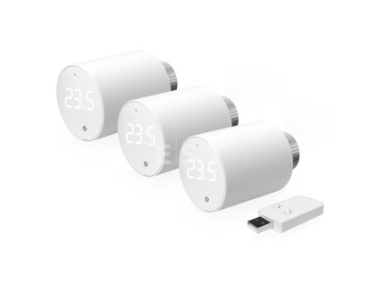SHELLY Blu TRV 3-PACK Inteligentná termostatická hlavica, Bluetooth