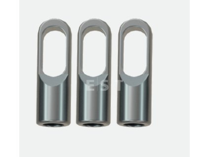 RUNPOTEC 20947 GF3 Slim Sada sťahovacích očiek Ø 4,5 mm, pre vodiaci hrot RG4,5, RTG závit Ø 3 mm, 3 ks