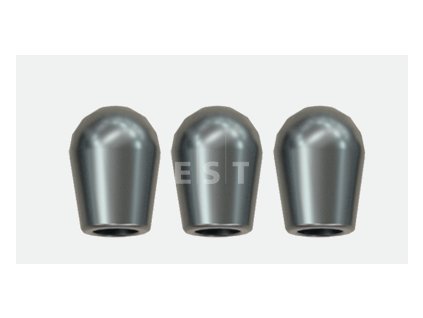 RUNPOTEC 20949 GF3 Slim Sada pretahovacích hrušiek Ø 6 mm, pre vodiaci hrot RG4,5, RTG závit Ø 3 mm, 3ks