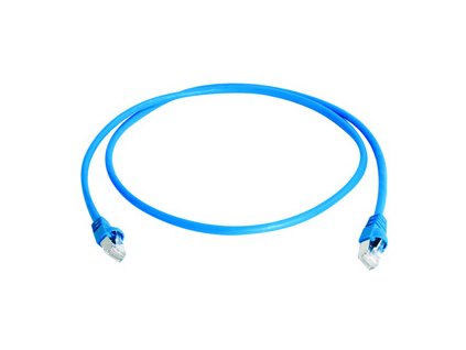 TELEGÄRTNER 100008984 Patch kábel Cat.6A(IEC) MP8 FS 500 LSZH-10,0 m, modrý