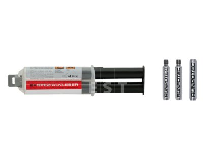 RUNPOTEC 20385 GF9 Opravná sada pre pero zo skleného vlákna Ø 9 mm, závit RTG Ø 12 mm, 4-dielna