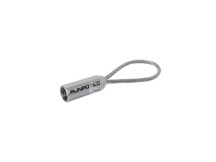 RUNPOTEC 20427 Slučka Ø 2 mm, nerezové lanko, pre pero zo skleného vlákna Ø 3 mm, 4 mm a 6 mm