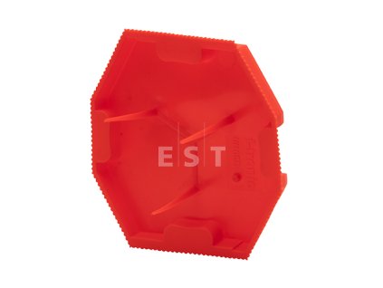 F-TRONIC 7390151 UI10SD Signálny kryt pre krabice UI10, opakovane použiteľný, červená