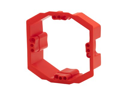 F-TRONIC 7390152 UI10PA Vyrovnávací adaptér omietky pre krabice UI10, 10–25 mm, červený