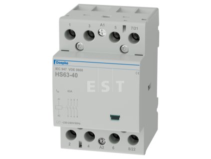 DOEPKE 09980418 Instalacny stykac HS 3 230AC 63 40 63 A 230 V AC kontakty 4x spinacieK0003944 20 578522 1