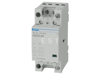 DOEPKE 09980408 Instalacny stykac HS 2 230AC 25 40 25 A 230 V AC kontakty 4x spinacieK0003934 20 578478 1