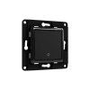 SHELLY Wall Switch 1 Black Nástenný vypínač, čierna