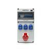 ELSYBOX P692F00130F Zásuvkový rozvádzač 1x CEE 16A, 3x 230V, IP44, istený, s chráničom