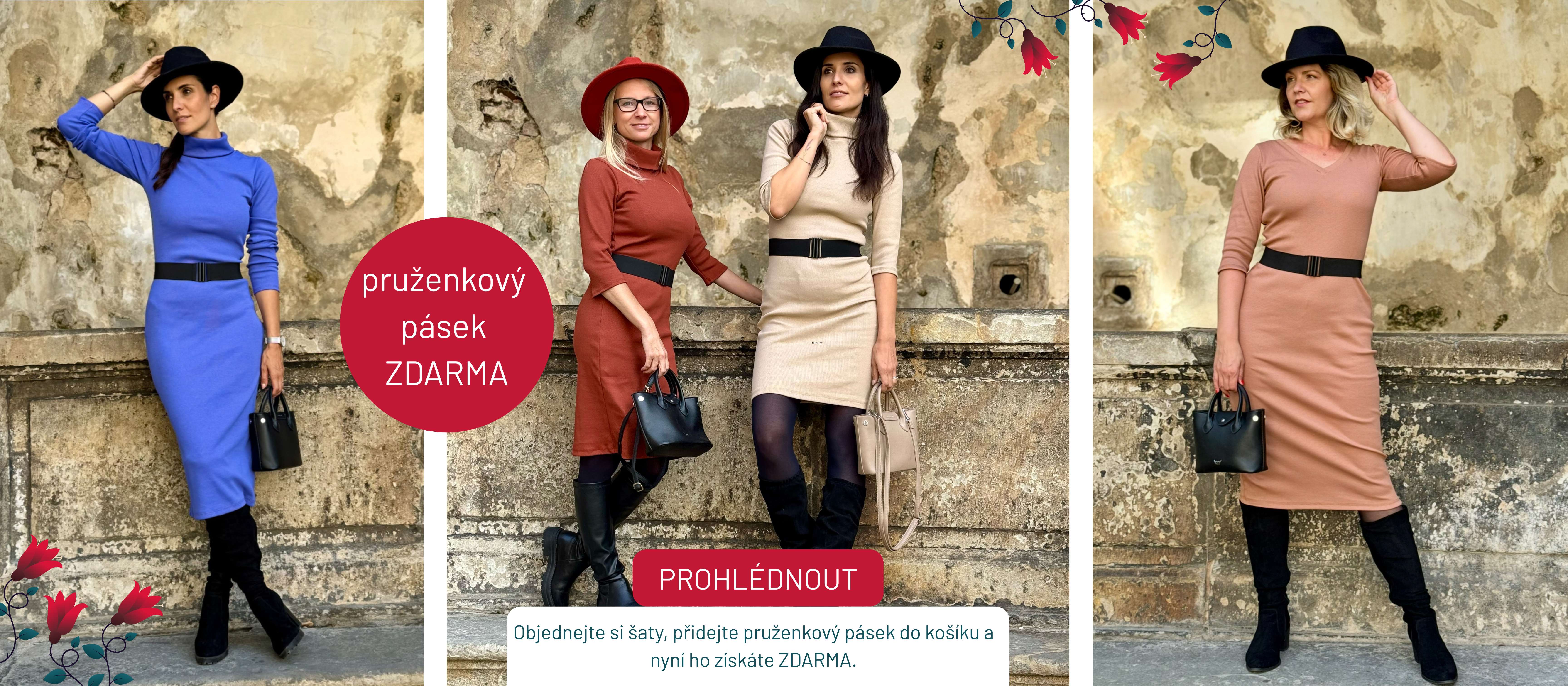 Pruženkový pásek zdarma