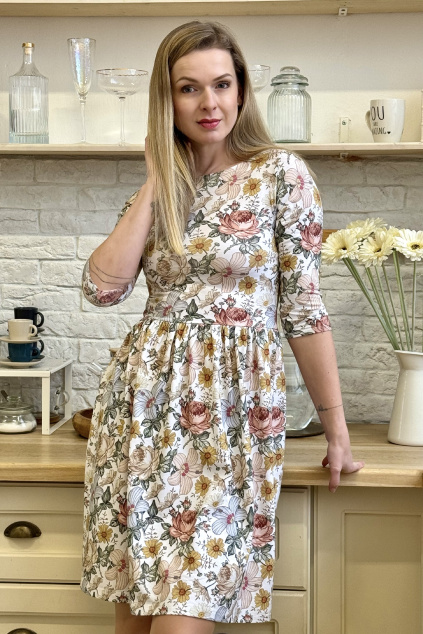 Dyzajnové šaty Klasik - Rosalia - krátké / midi