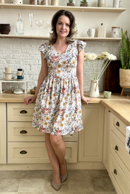 Dyzajnové šaty Aria - Rosalia - krátké / midi