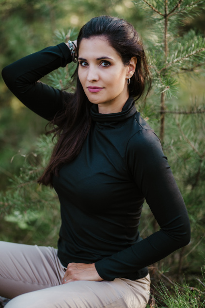 Tencelový rolák - černá - 2 týdny