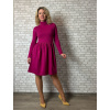 Bio bavlněné šaty Gill - cyklamenová - krátké/midi