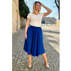 Bio bavlněná sukně - Tamaria - kobaltová