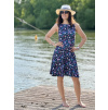 Dyzajnové šaty Ava - Lunaria - krátké / midi