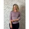 Bio bavlněné tričko Klasik - lila - vel. S - skladem