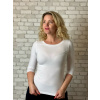 Bio bavlněné tričko Klasik - bílá - vel. M - skladem