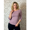 Bio bavlněné tričko Klasik - lila - vel. XXS - skladem