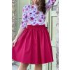 Bavlněná áčková sukně - Tamaria - magenta - 2T