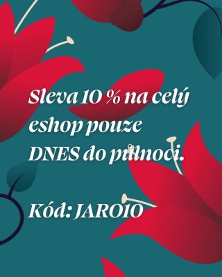 ✨ Poslední hodiny. Opravdu. Ještě dnes do půlnoci můžete využít slevu 10 % na celý e-shop. Pokud jste si už delší dobu...