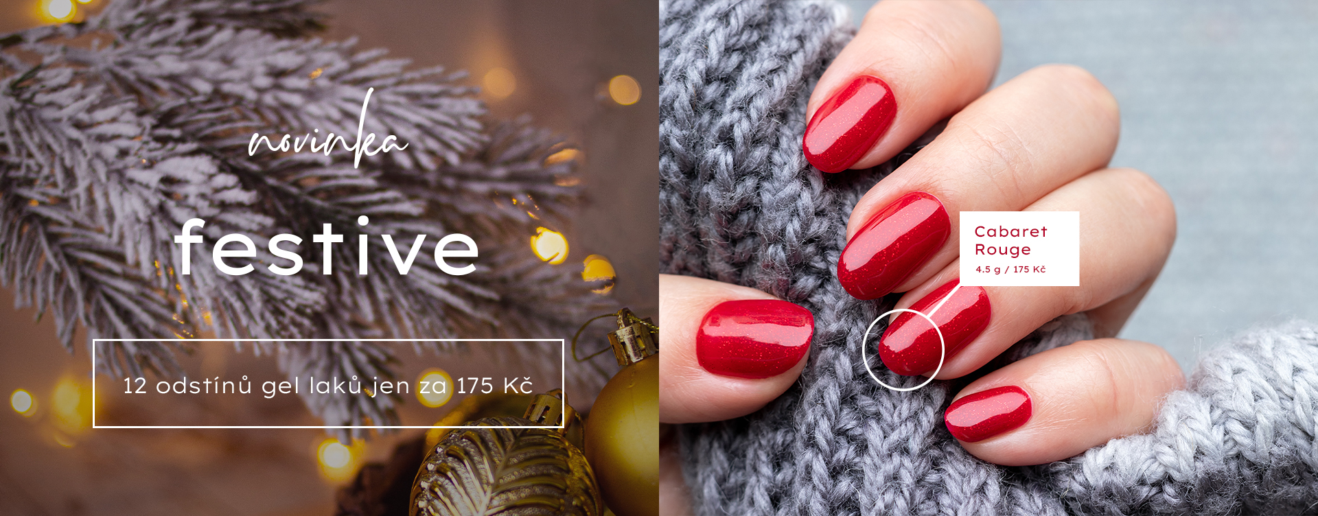 Estelli gel laky na nehty z kolekce Festive