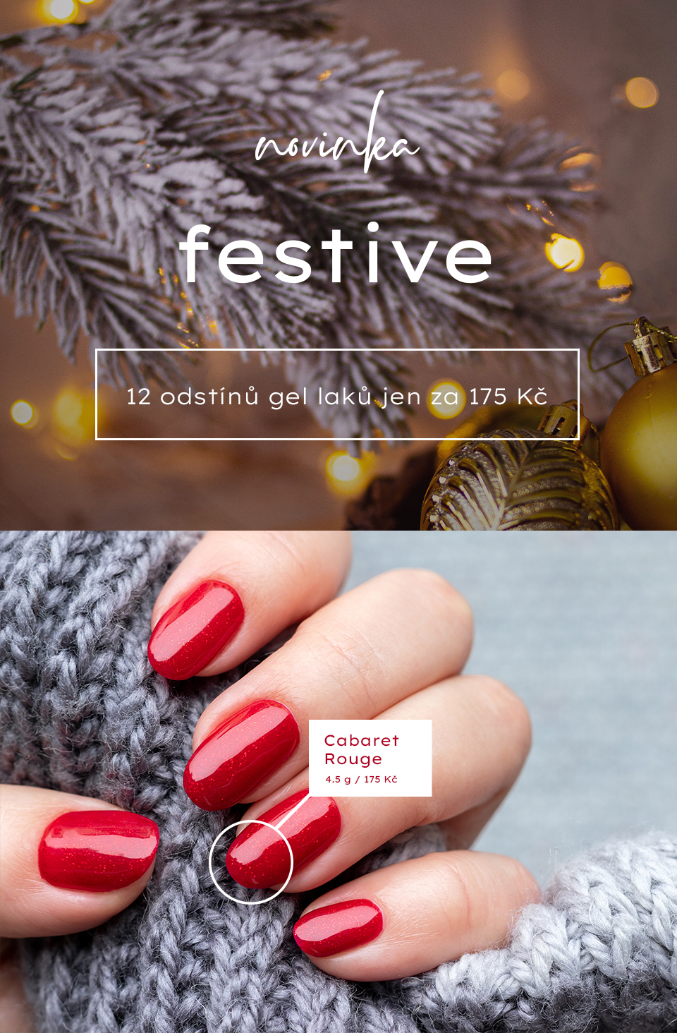 Estelli gel laky na nehty z kolekce Festive