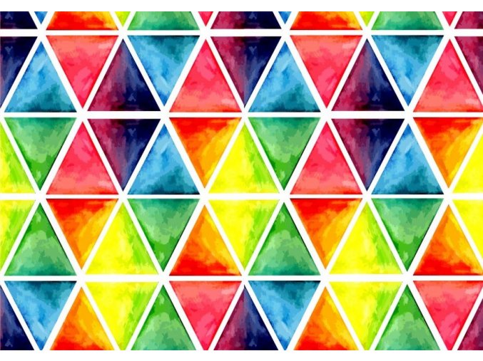 barevné trojůhelníky