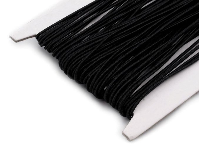 pruženka kulatá černá