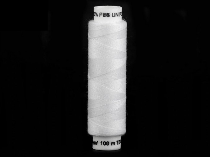 Polyesterové nitě Unipoly návin 100 m / různé barvy