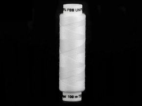 Polyesterové nitě Unipoly návin 100 m / různé barvy