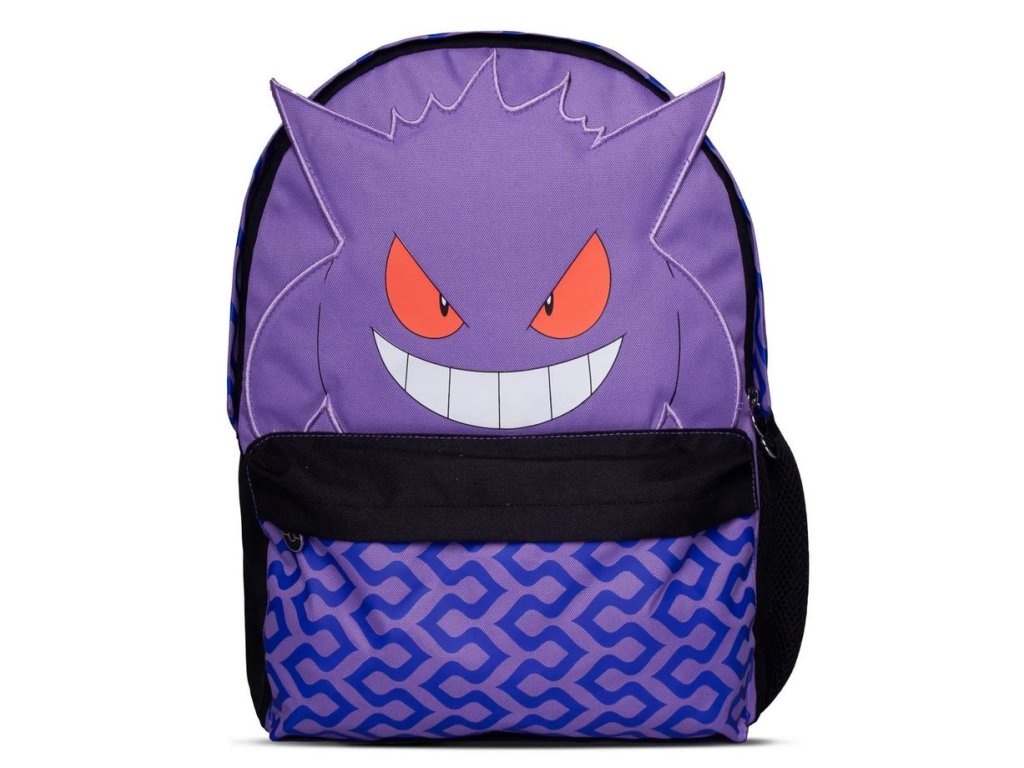 Batoh Pokémon: Gengar s ušima (objem 17 litrů | 30 x 41 x 14 cm)