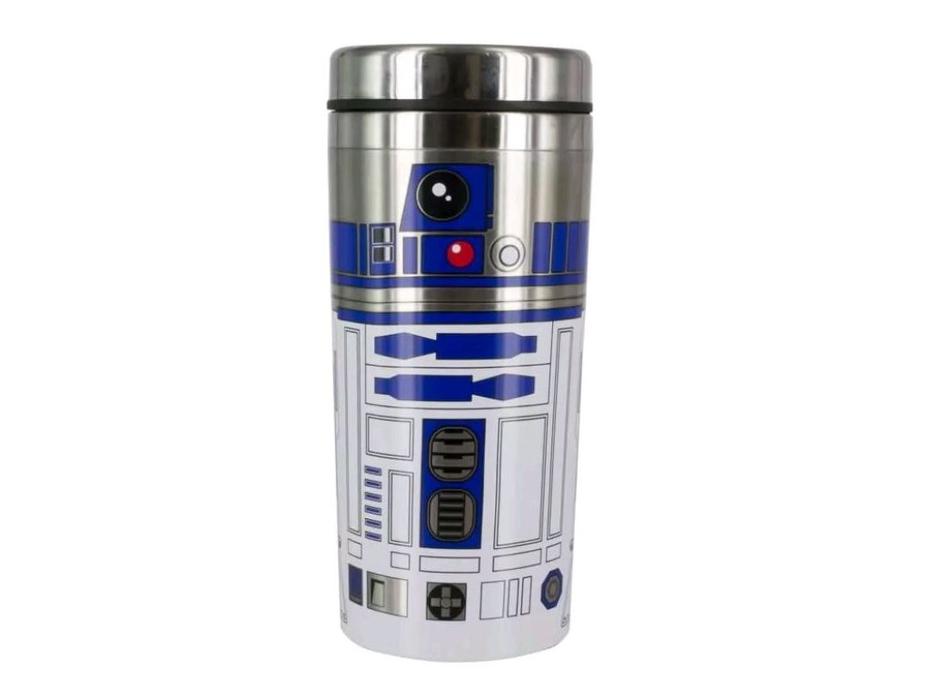 Cestovní termo hrnek Star Wars | Hvězdné války: R2-D2 (objem 450 ml)