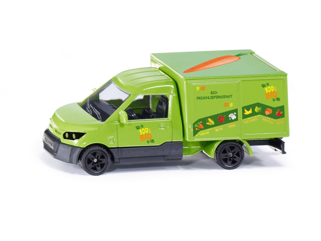 SIKU Super - auto pro přepravu BIO produktů s nálepkami, 1:50