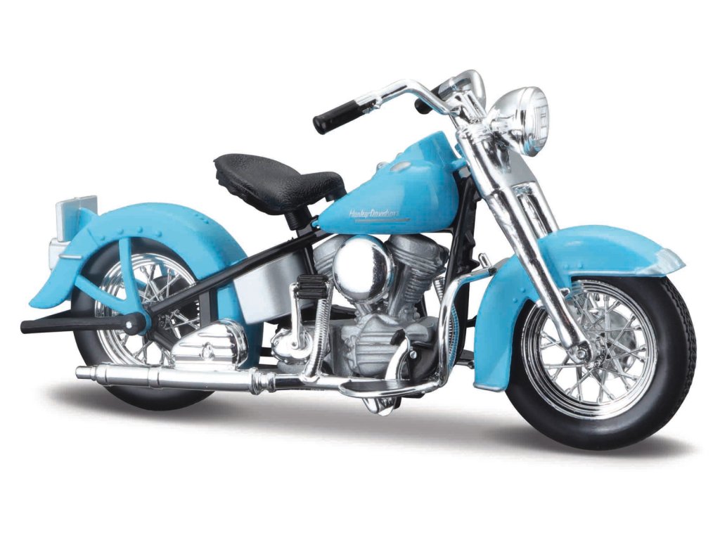 Maisto - HD - Motocykl - 1953 FL Hydra Glide, blister box, 1:18