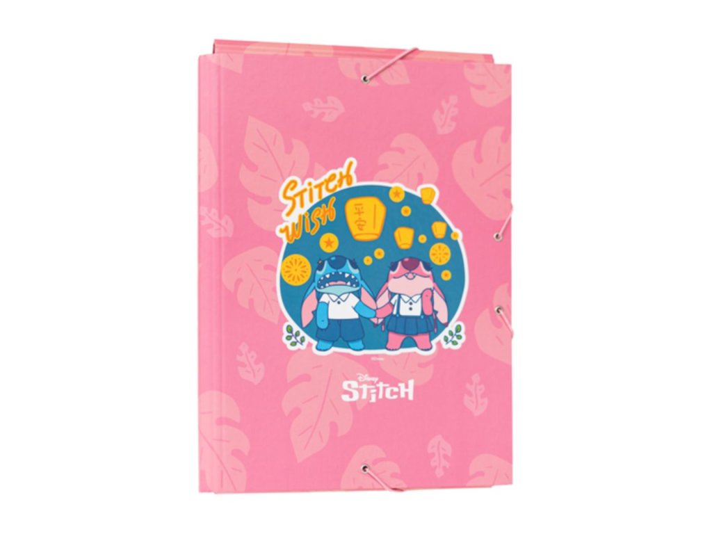 Složka s 3 klopy Disney | Lilo & Stitch: Stitchovo přání (26 x 34 x 2 cm)